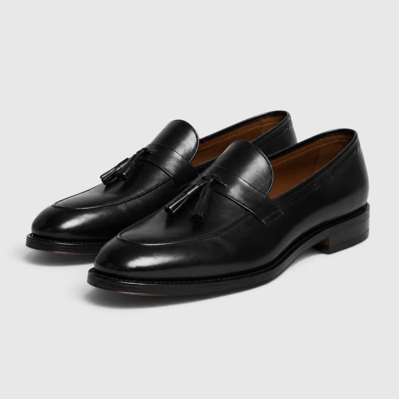 Ronald Leather Tassel Loafers_1