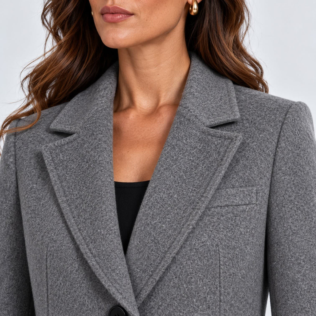 Katrina Long Tailored Wool Blend Coat_20