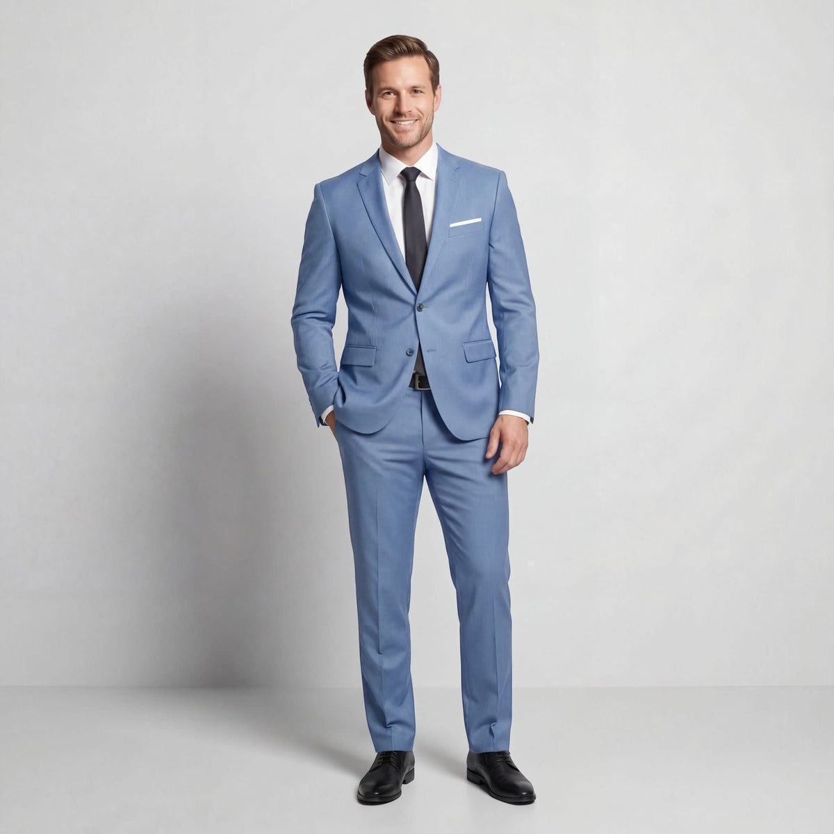 Stanley Tailored Fit Wool Blend Suit_4