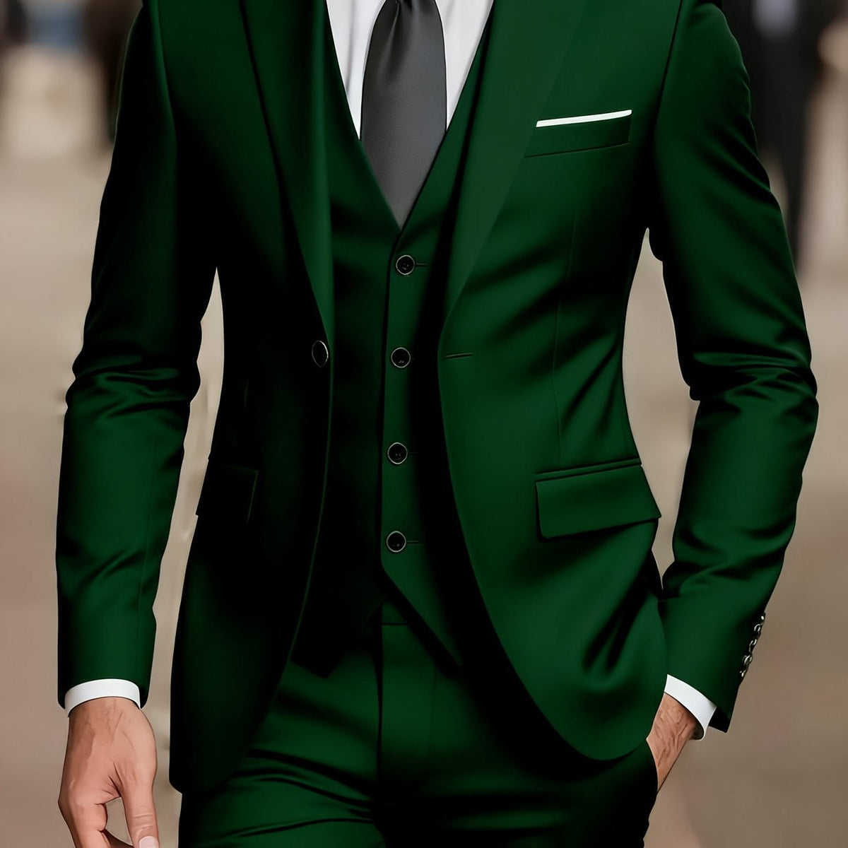 Julian Slim Fit Three Piece Suit_17