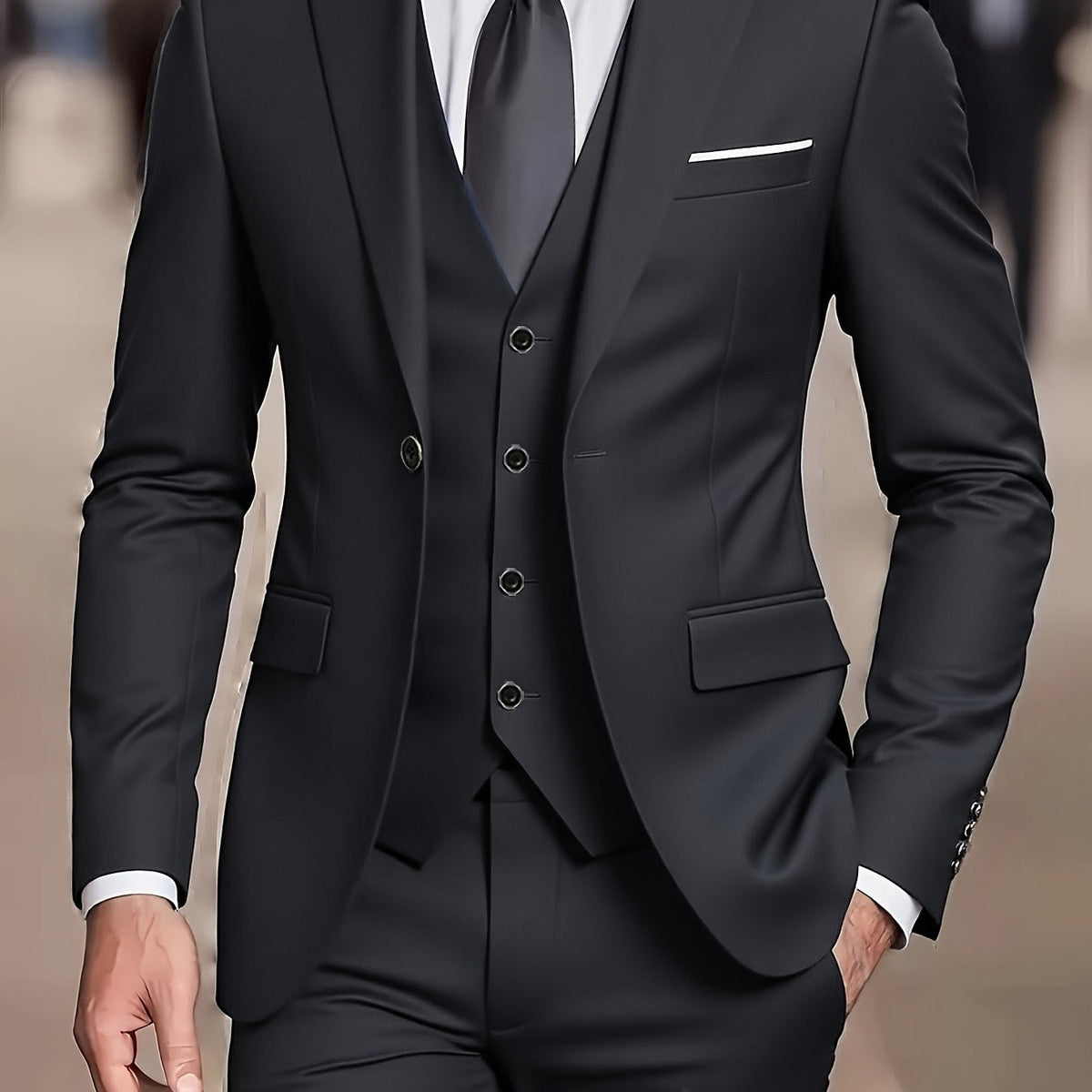Julian Slim Fit Three Piece Suit_20