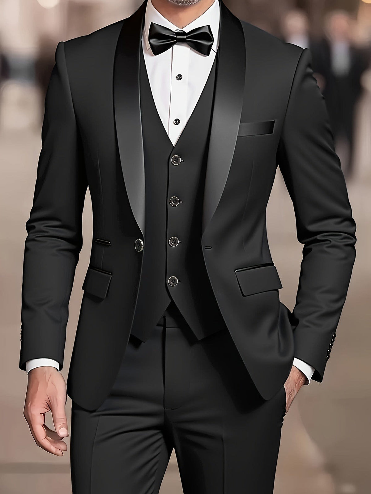Julian Slim Fit Three Piece Suit_3