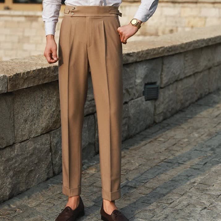 Stephen High Waist Pleated Trousers_3
