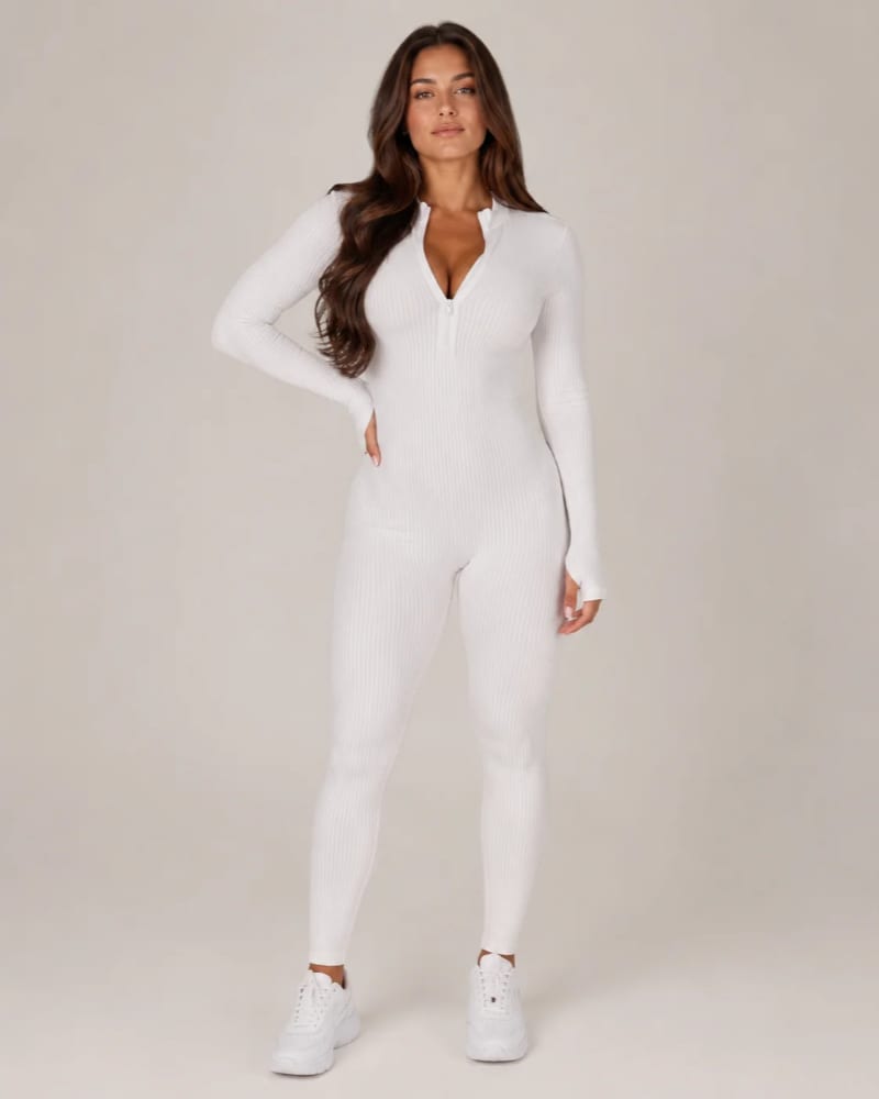 Jada Seamless Long Sleeve Zip Jumpsuit_2