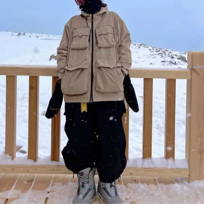Marcus Baggy Wide Leg Ski Pants For Winter_1
