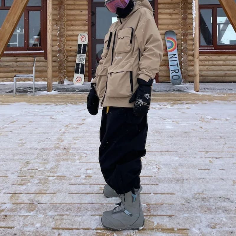 Marcus Baggy Wide Leg Ski Pants For Winter_2
