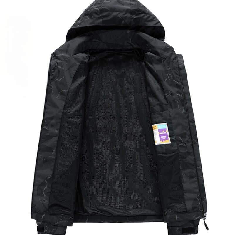 Wyatt Hooded Letter Print Ski Jacket For Winter_5