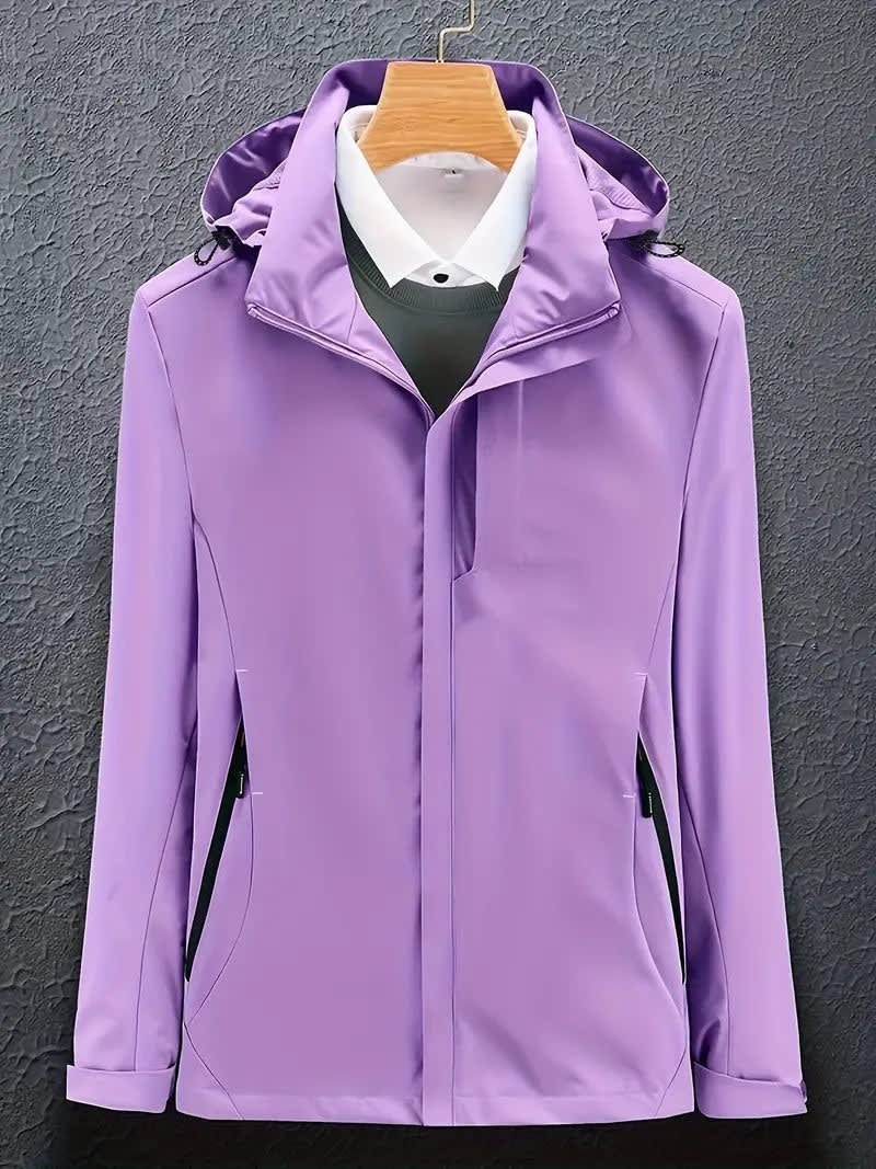 Everett Hooded Long Sleeve Ski Jacket For Winter_2