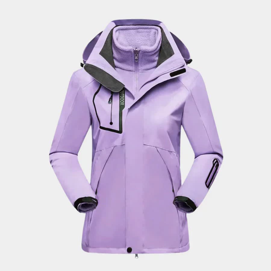 Harriet Waterproof Hooded Ski Jacket For Winter_4