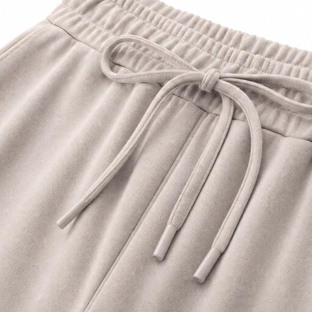 Margot Crew Neck Long Sleeve Top and Wide Leg Drawstring Lounge Set_9