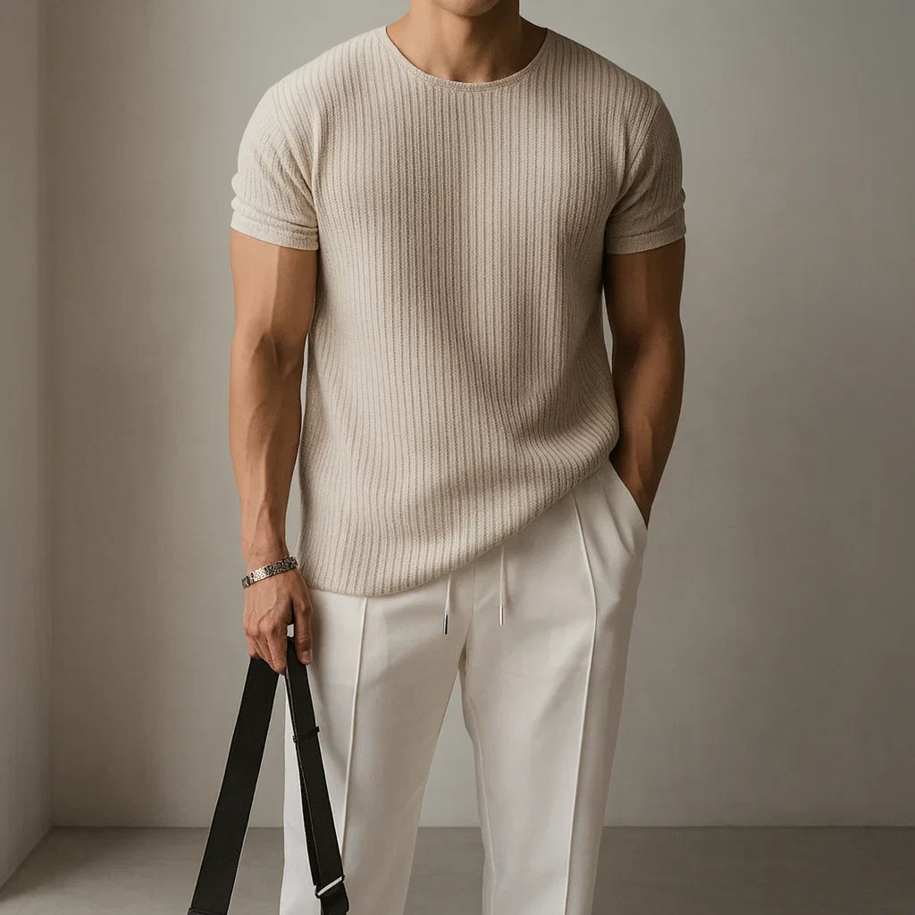 Dan Anthony Waffle Knit Shirt