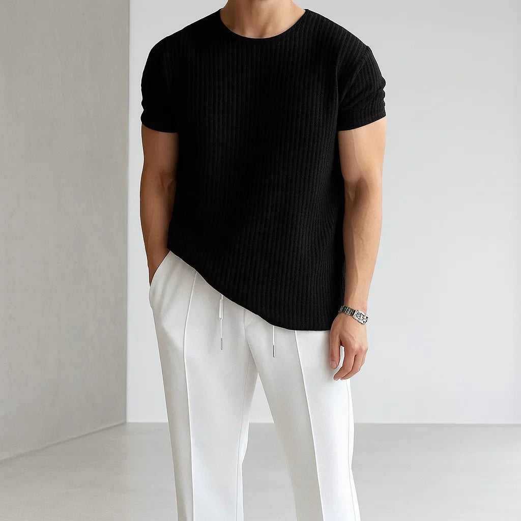 Dan Anthony Waffle Knit Shirt