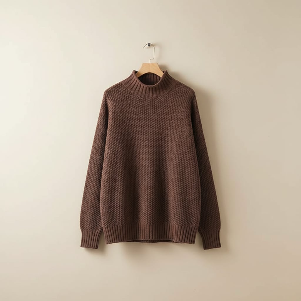 Leticia Textured Knit Mock Neck Sweater_6