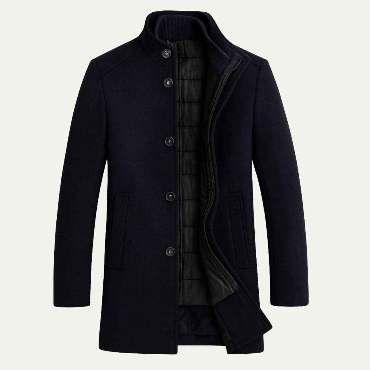 Ira Wool Blend Insulated Overcoat_6