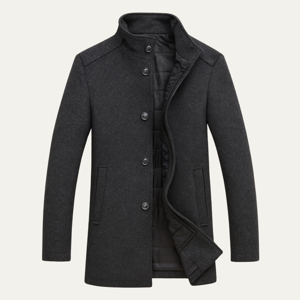 Ira Wool Blend Insulated Overcoat_8