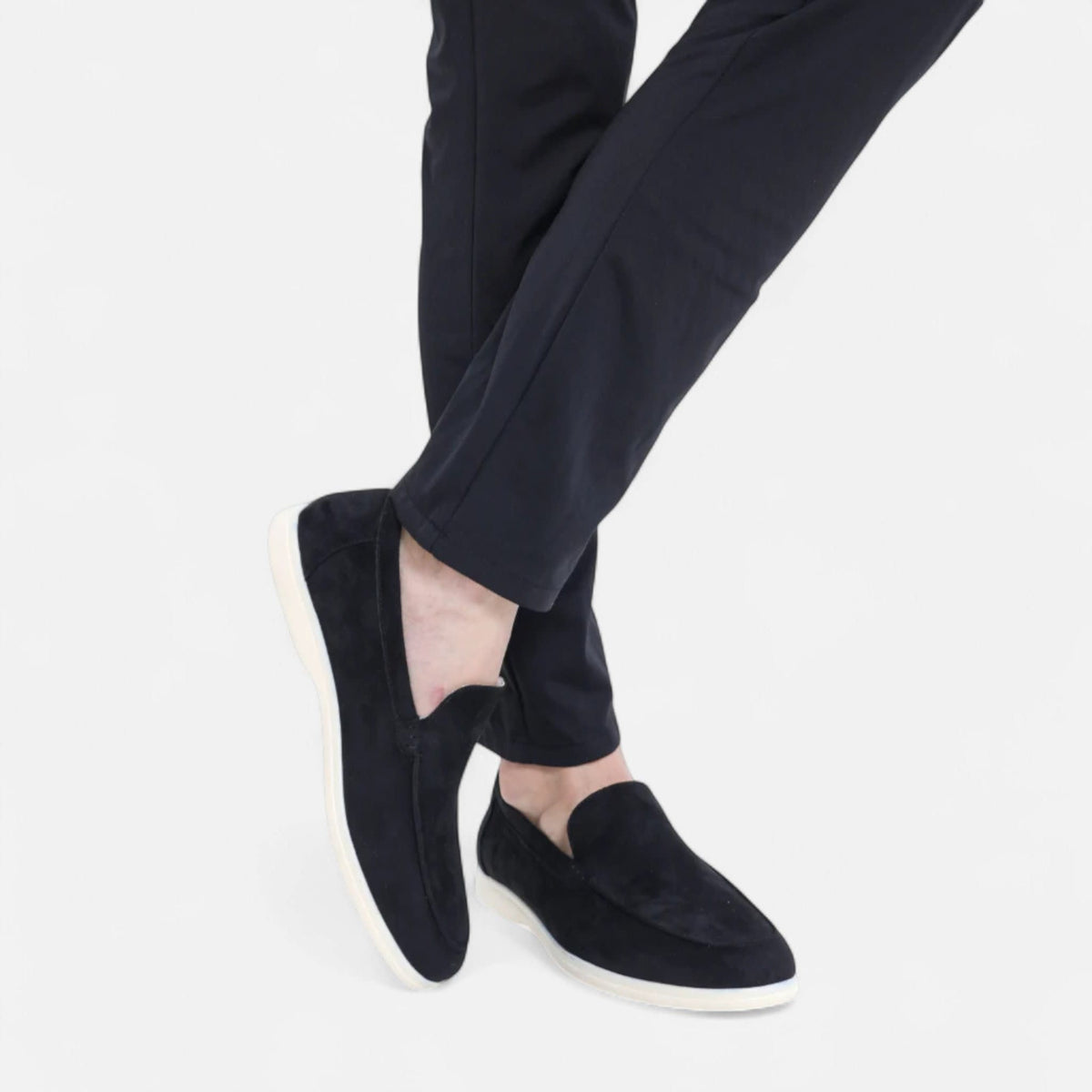 Kenton Suede Slip On Loafers_13