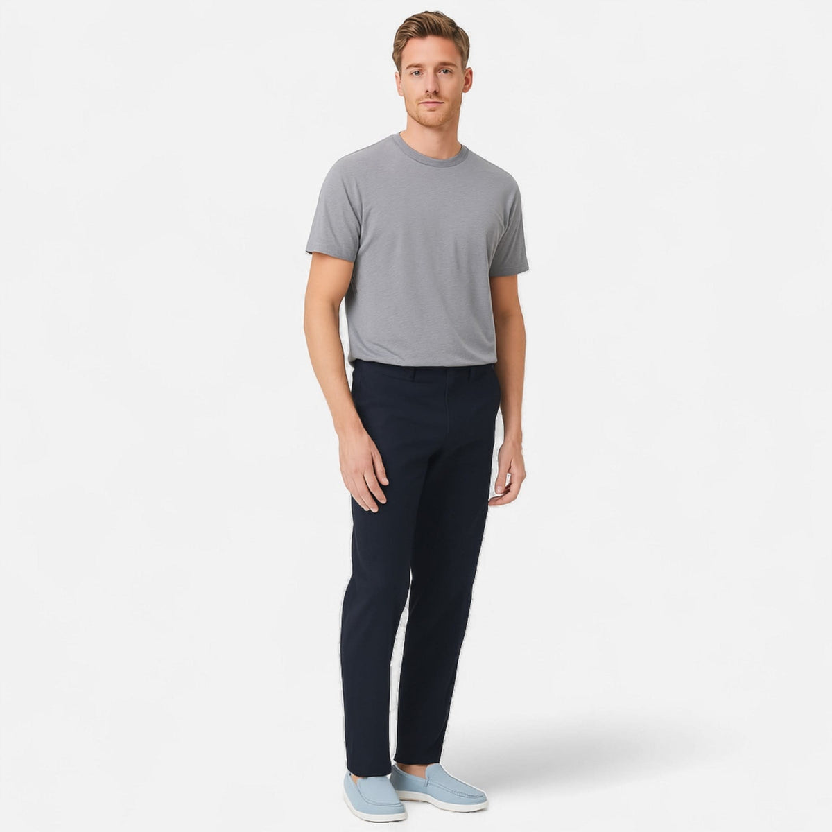 Kenton Suede Slip On Loafers_16