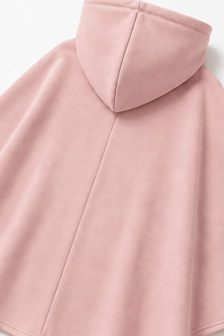 Annabel Hooded Cape Top and Wide Leg Trousers Two Piece Set_8