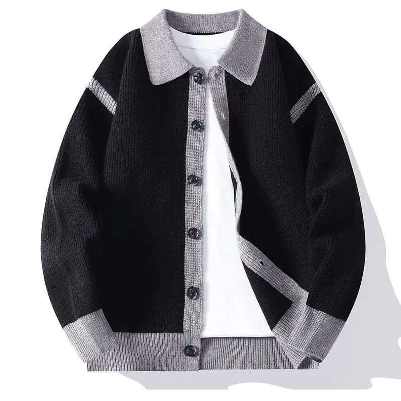 Ryder Contrast Trim Varsity Cardigan_4