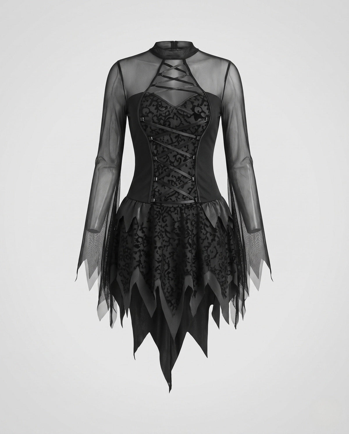 Valentina Winged Dark Angel Costume Dress_4