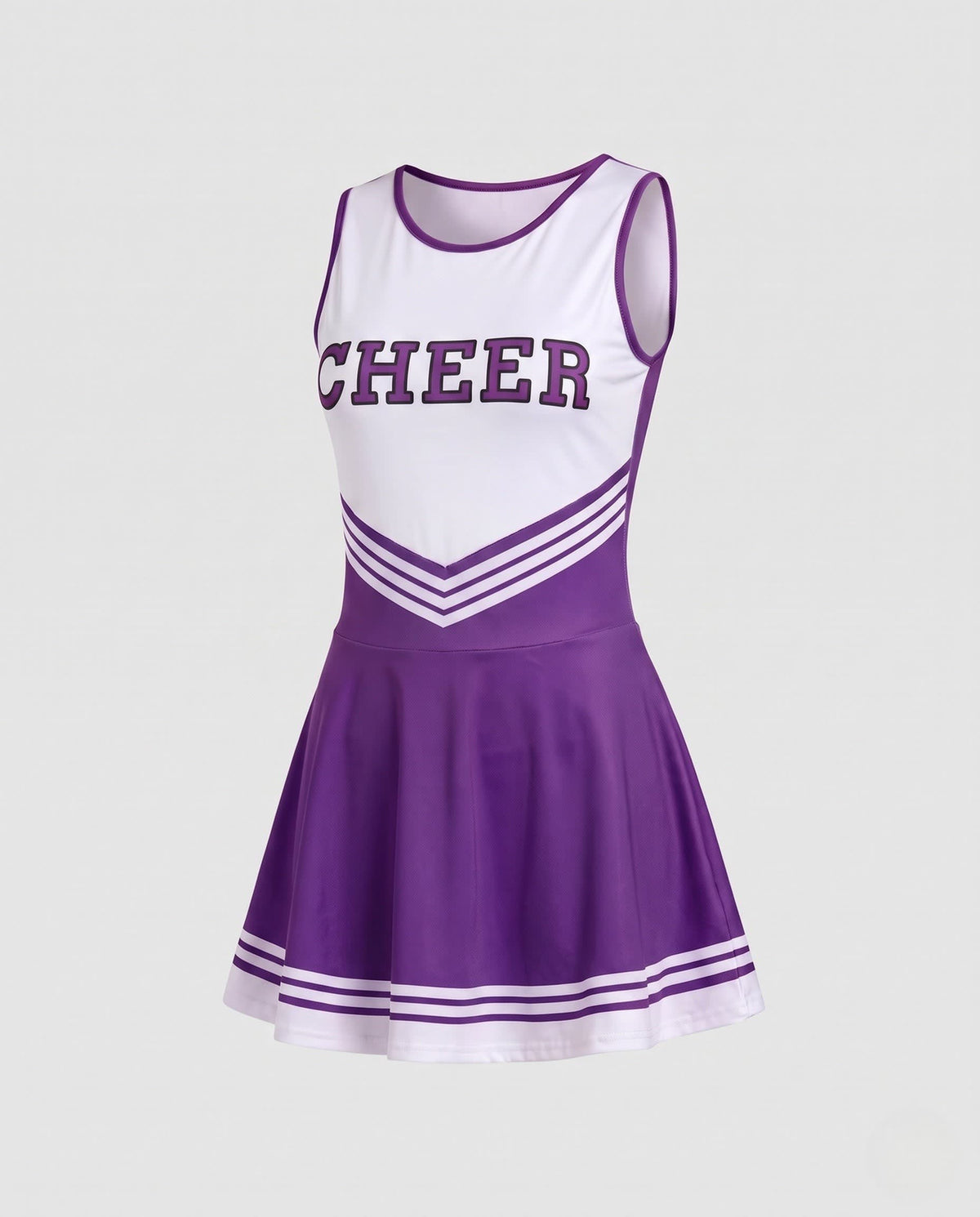 Fern Striped Cheerleader Costume Dress_8