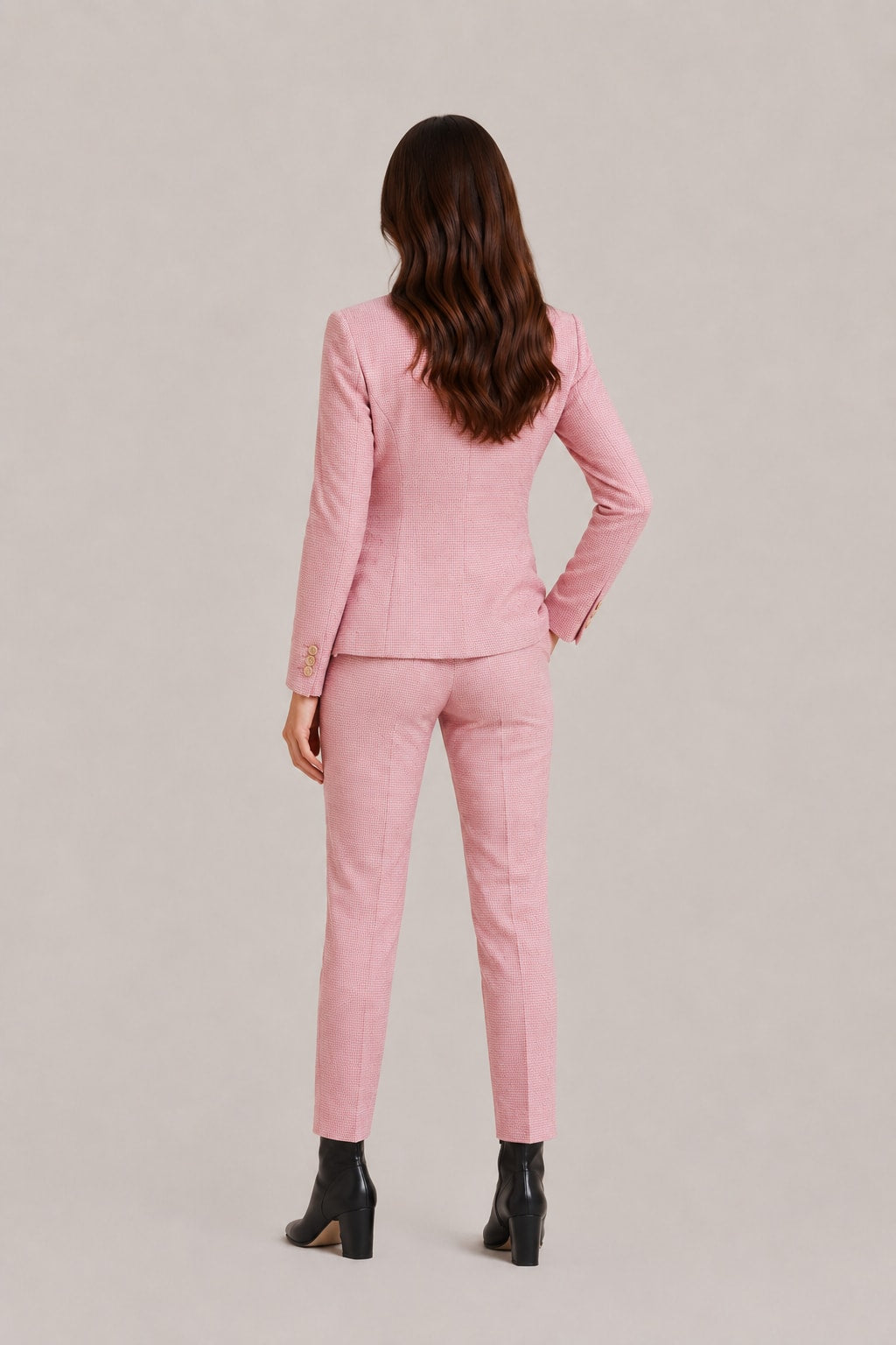 Cordelia Single Breasted Fitted Blazer Pant Suit_10