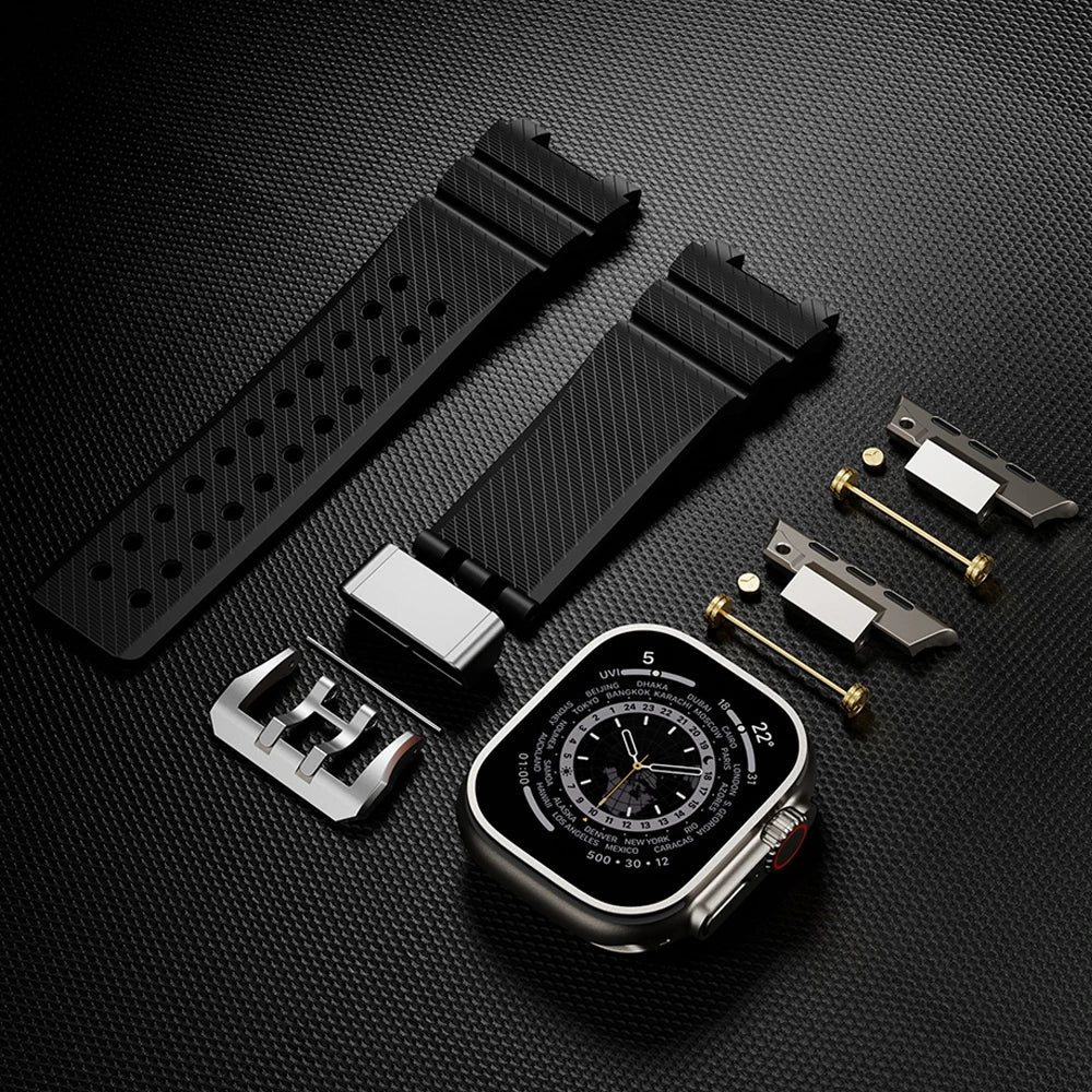 Renzo Nomad Silicone Apple Watch Band